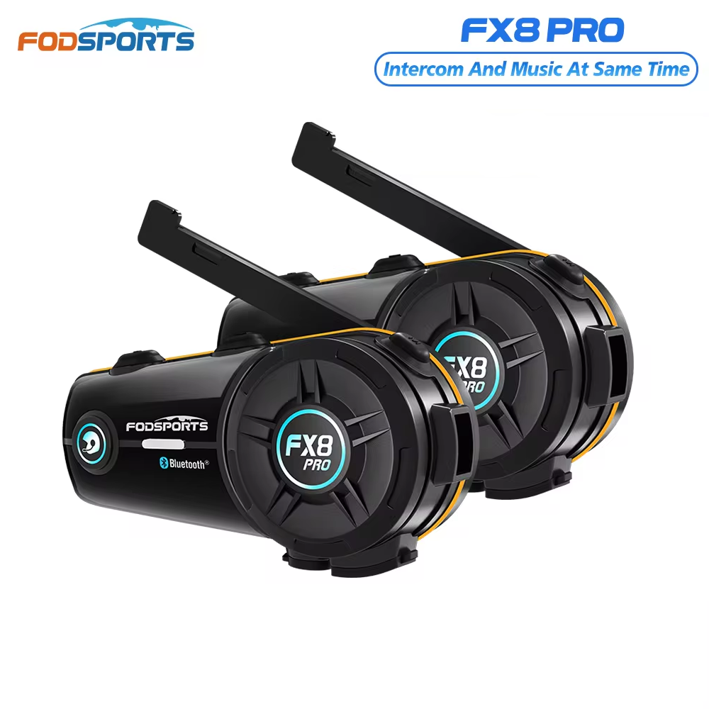 Full Face Motorcycle Helmet With Bluetooth - سماعة رأس بلوتوث للدراجات النارية Fodsports