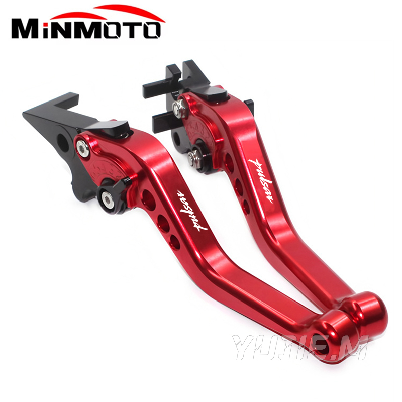 لدراجة باجاج بولسار 200 NS/200 - مراجعة Cnc Aluminum Adjustable Brake Clutch Levers وسعره