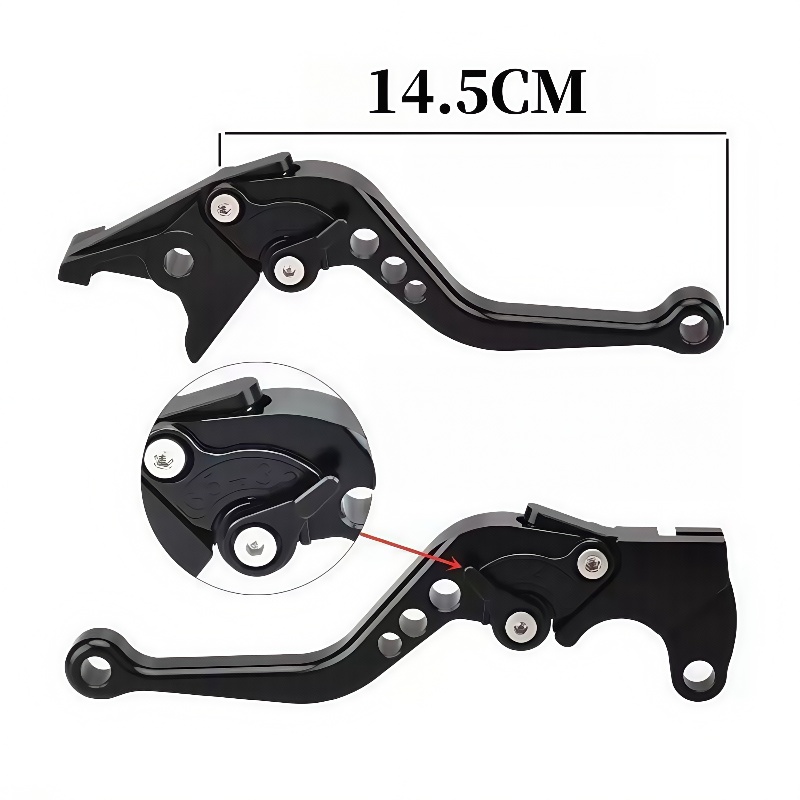ذراع فرامل قابل للتعديل للدراج - مراجعة Cnc Aluminum Adjustable Brake Clutch Levers وسعره